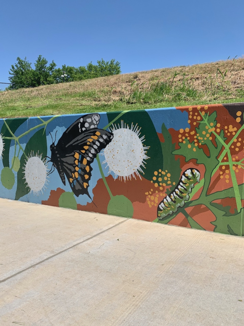 Botanic Muralists Partners unveil TIRZ-funded “Wild Texas” mural on Earth Day – TIRZ #8